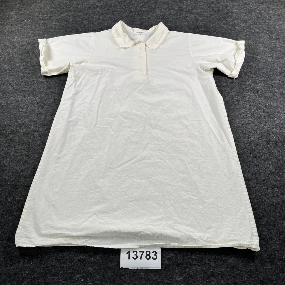 Laurenhi Tennis Polo Shirt Womens 1 White Short Sleeve Performance Resort Wear
